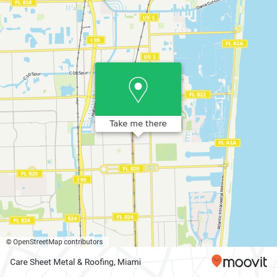 Care Sheet Metal & Roofing map