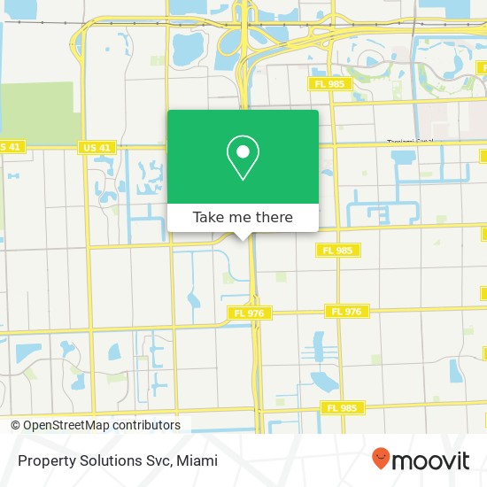 Property Solutions Svc map