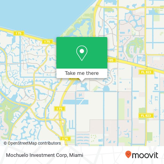 Mochuelo Investment Corp map