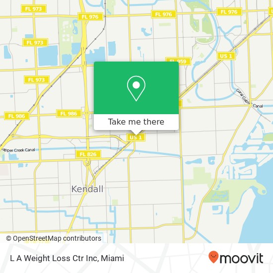 L A Weight Loss Ctr Inc map