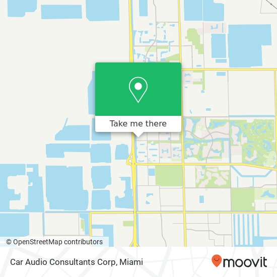 Car Audio Consultants Corp map