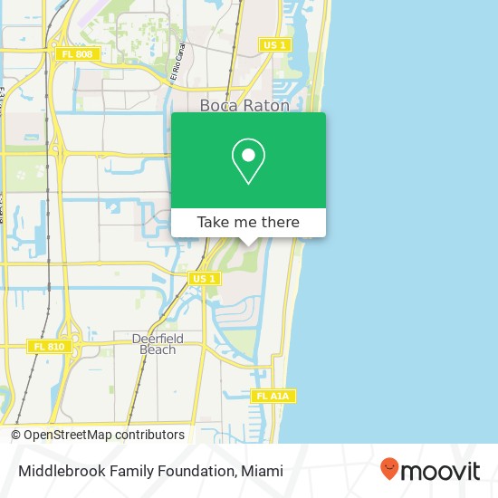 Mapa de Middlebrook Family Foundation