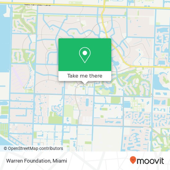 Mapa de Warren Foundation