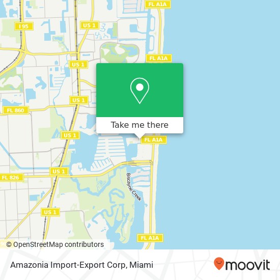Amazonia Import-Export Corp map