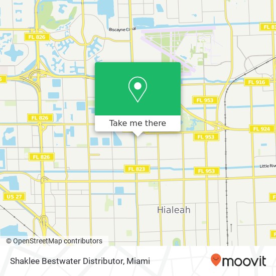 Mapa de Shaklee Bestwater Distributor