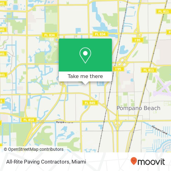 All-Rite Paving Contractors map