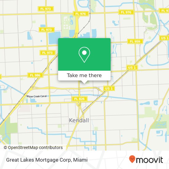 Great Lakes Mortgage Corp map