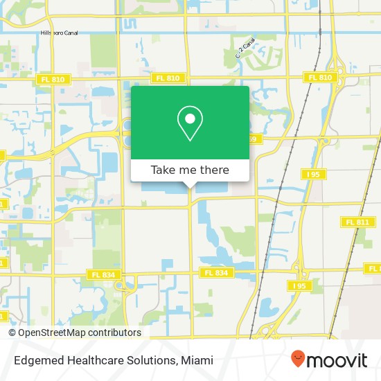 Mapa de Edgemed Healthcare Solutions