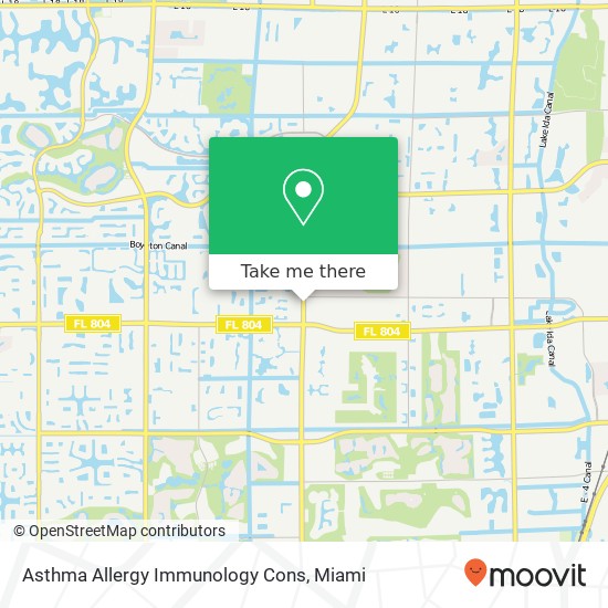 Mapa de Asthma Allergy Immunology Cons