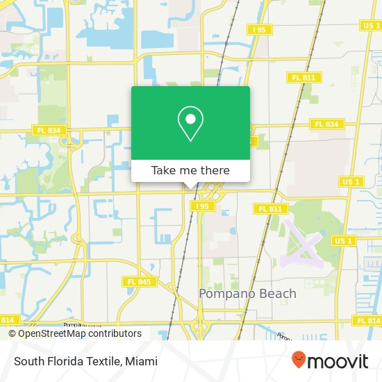 South Florida Textile map