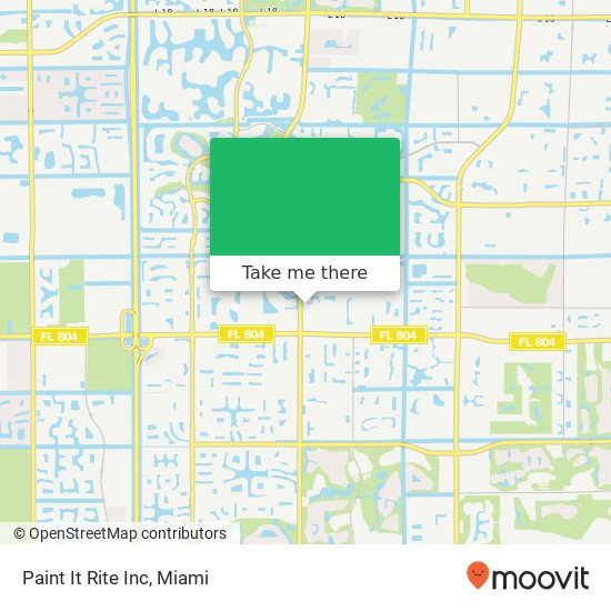 Paint It Rite Inc map