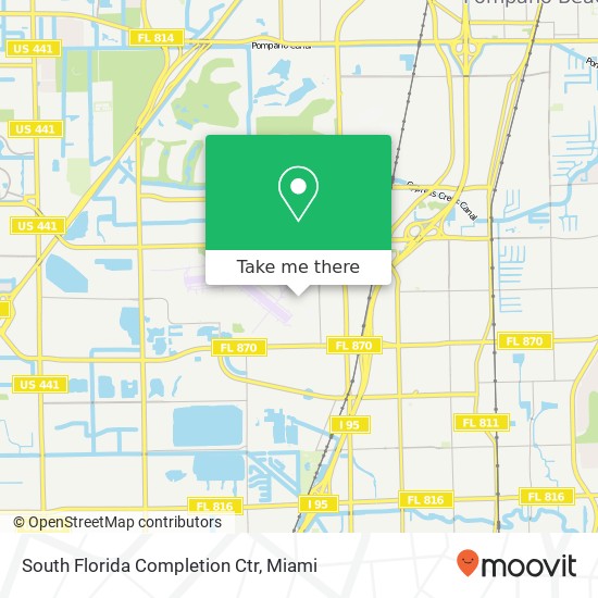 Mapa de South Florida Completion Ctr