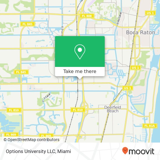 Options University LLC map