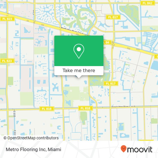 Mapa de Metro Flooring Inc