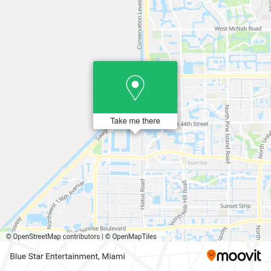 Blue Star Entertainment map