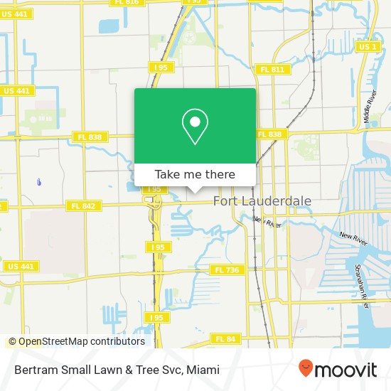 Bertram Small Lawn & Tree Svc map