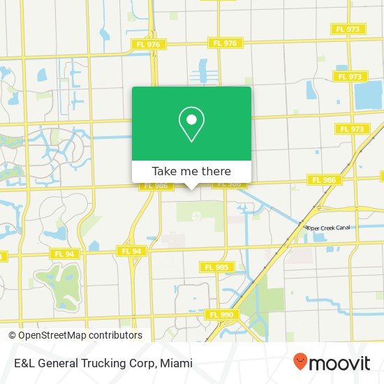 E&L General Trucking Corp map