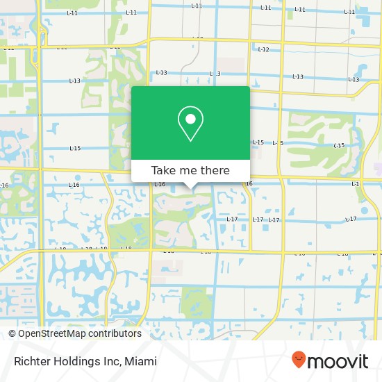 Mapa de Richter Holdings Inc