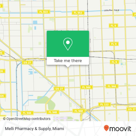 Melli Pharmacy & Supply map
