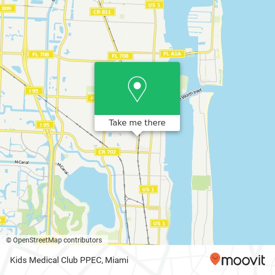 Kids Medical Club PPEC map