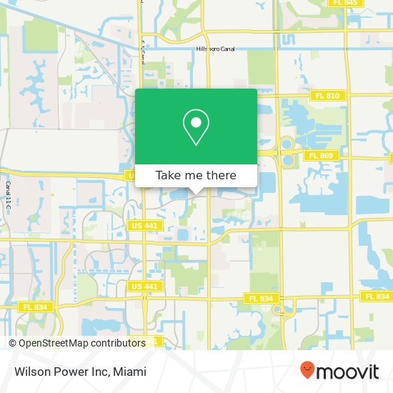 Wilson Power Inc map
