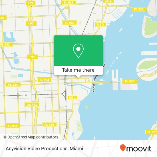 Mapa de Anyvision Video Productions