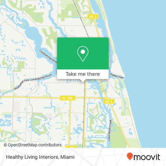 Mapa de Healthy Living Interiors