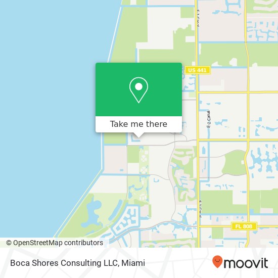 Boca Shores Consulting LLC map