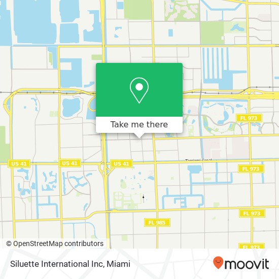 Siluette International Inc map