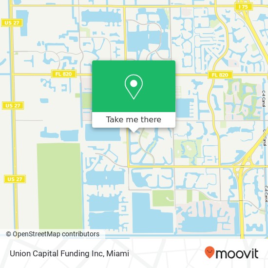 Mapa de Union Capital Funding Inc