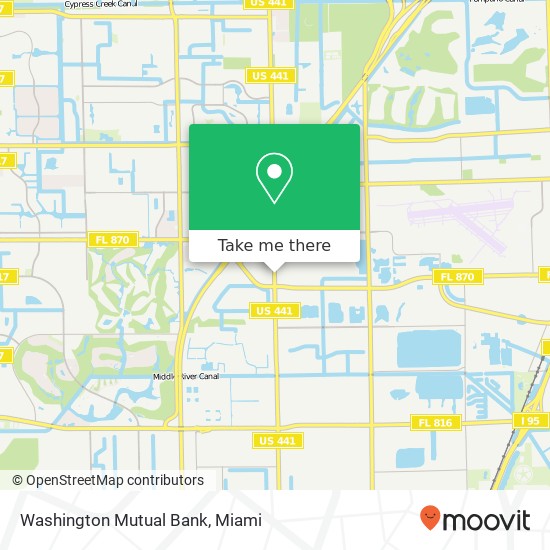 Mapa de Washington Mutual Bank