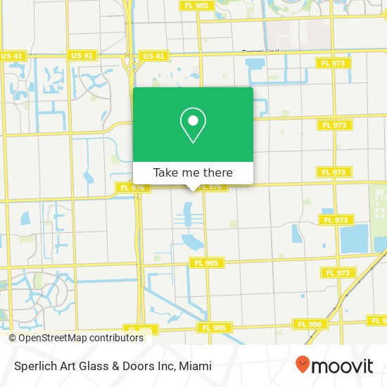 Mapa de Sperlich Art Glass & Doors Inc