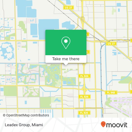 Leadex Group map