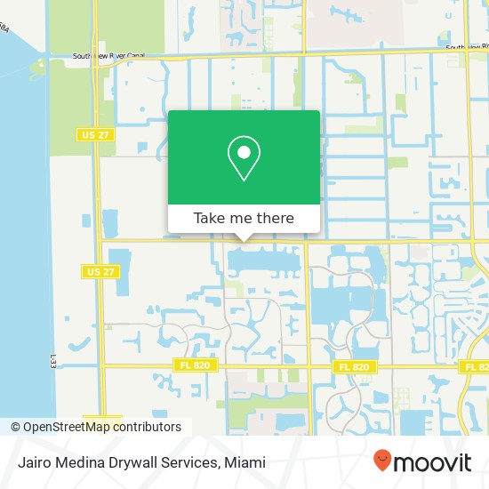 Jairo Medina Drywall Services map