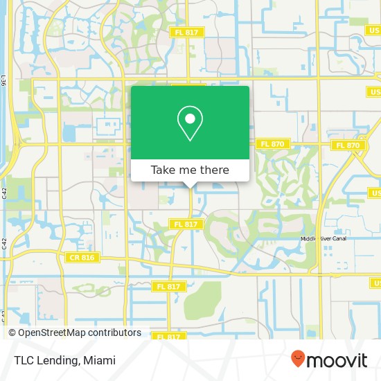 Mapa de TLC Lending