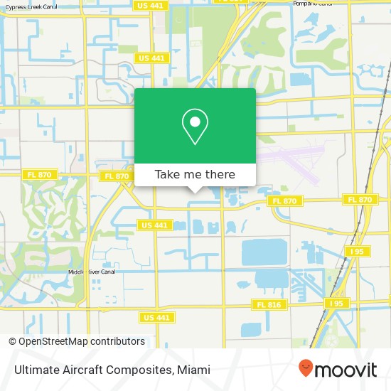 Mapa de Ultimate Aircraft Composites