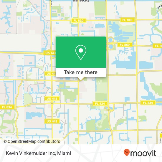 Kevin Vinkemulder Inc map
