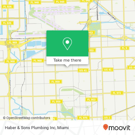 Mapa de Haber & Sons Plumbing Inc