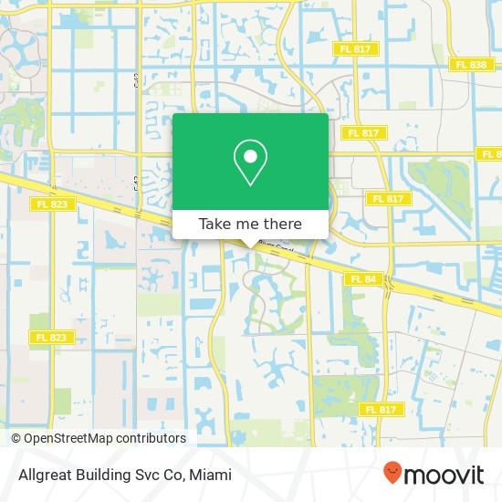 Allgreat Building Svc Co map