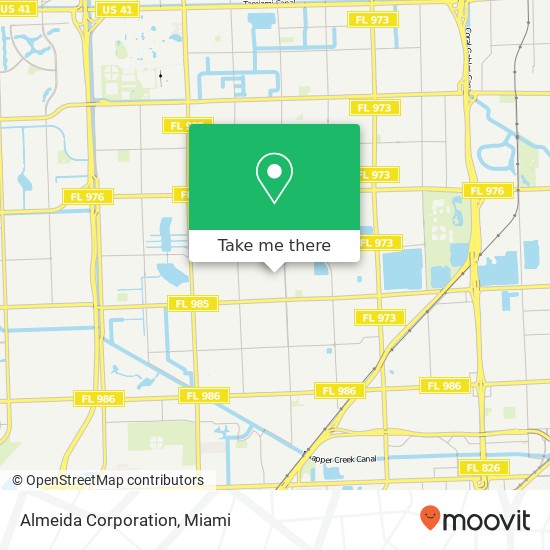 Mapa de Almeida Corporation