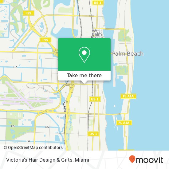 Victoria's Hair Design & Gifts map