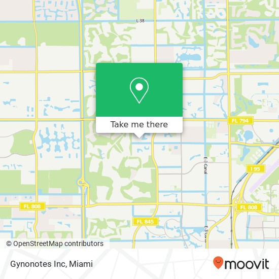 Mapa de Gynonotes Inc