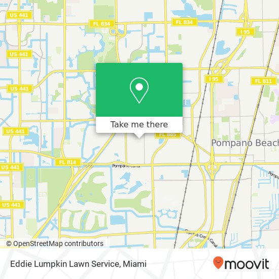 Mapa de Eddie Lumpkin Lawn Service