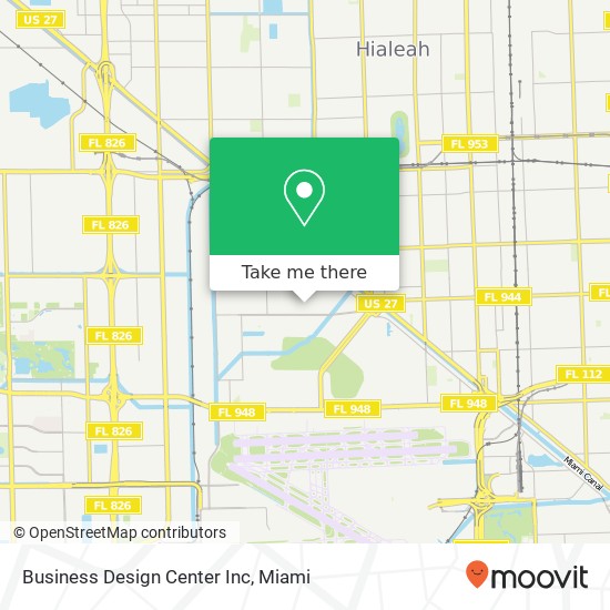Business Design Center Inc map