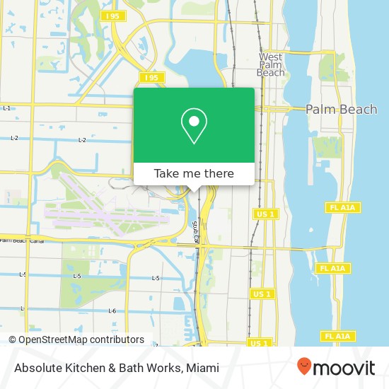 Absolute Kitchen & Bath Works map