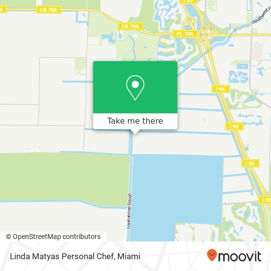 Linda Matyas Personal Chef map