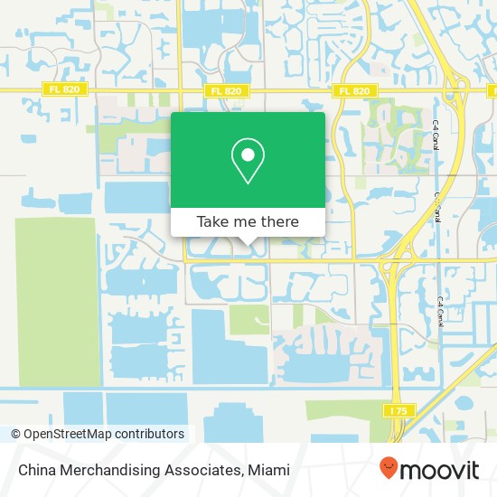 Mapa de China Merchandising Associates