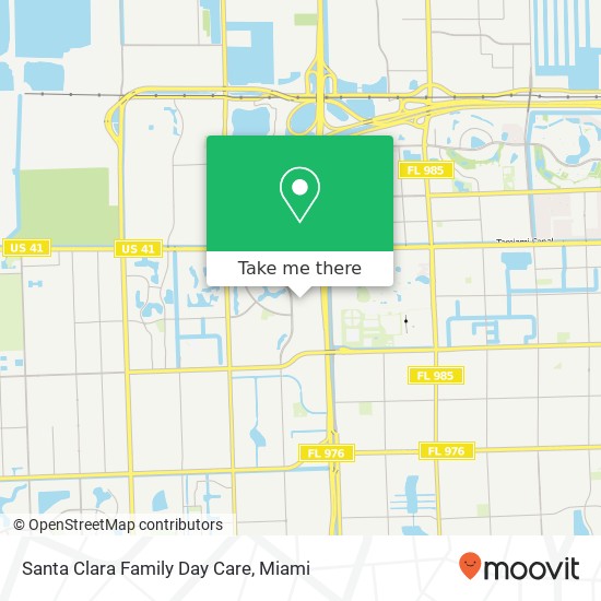 Santa Clara Family Day Care map