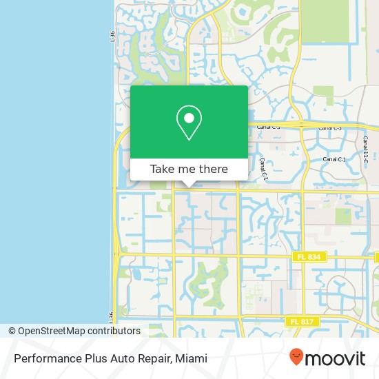 Performance Plus Auto Repair map