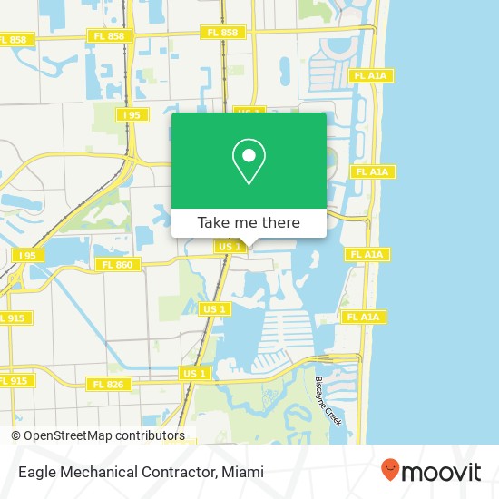 Eagle Mechanical Contractor map